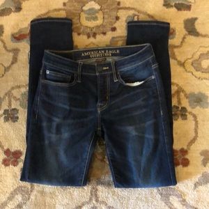 American Eagle dark denim. Extreme Flex - skinny